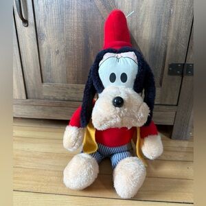Vintage Knickerbocker Disney Goofy‎ Plush Toy  15"